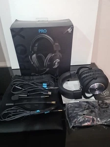 LOGITECH G PRO X GAMING-HEADSET, WIRED , OVER-EAR WITH BLUE VO!CE MIC - Photo 1/14