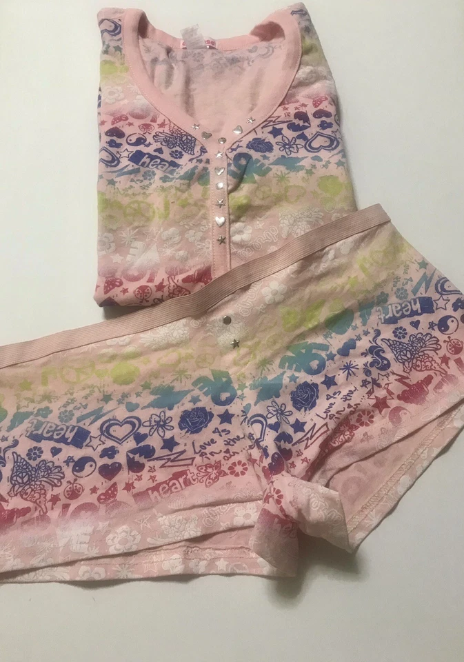 Casa de Muñecas Mujeres Camisa de Noche y Niño Pantalones Cortos Ropa Interior Prendas para Dormir Camisón Mediano Foto 1 de 4