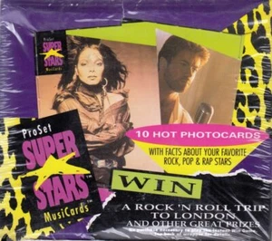 1991 Pro Set Superstars Music Trading Cards * You Pick 2 * Mint * Fill Your Set - Bild 1 von 1
