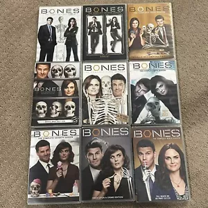 Bones Complete Seasons 1-9 DVD Emily Deschanel, David Boreanaz TV Series - Imagen 1 de 12