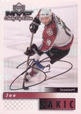 1999-00 Upper Deck MVP SC Edition Silver Script #52 Joe Sakic