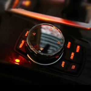 ABS Ceramic Multi-Media Control Knob Trim Replacement For BMW 1 3 5 F10 iDrive - Bild 1 von 12