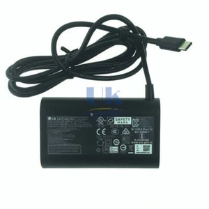 New Original LG 65W Type-C Adapter for LG gram 15Z90Q-P.ADB9U1 ADT-65DSU-D03-2 - Picture 1 of 6