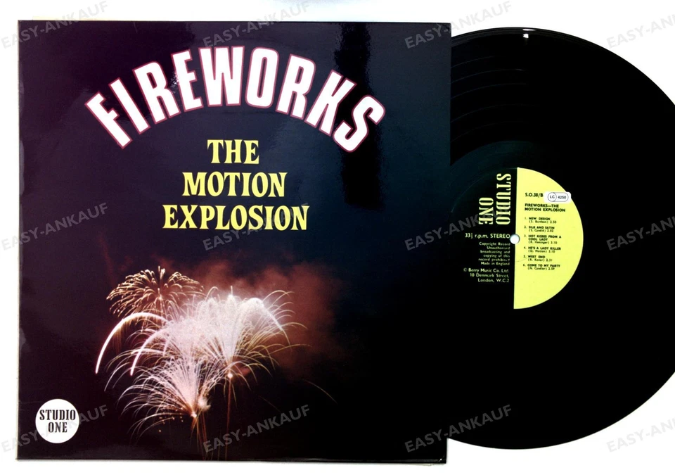 The Motion Explosion - Fireworks UK LP .* - Image 1 of 1