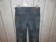 Rock & Republic Mens 32x30 Jagger Embroidered Pockets R510240 Blue Jeans 2990