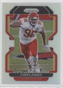 2021 Panini Prizm Silver Prizm Chris Jones #192
