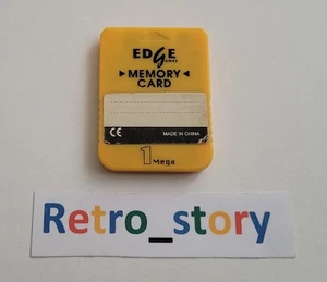 Sony Playstation PS1 - Speicherkarte - 1 Mega - EDGE - Bild 1 von 4