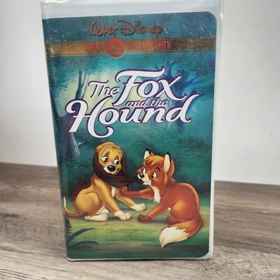 The Fox and the Hound VHS 2000  Walt Disney Gold Collection Clamshell - Image 1 of 4