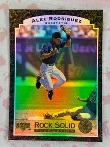 1996 Upper Deck Alex Rodriguez Rock Solid Foundation #RS1 - Bild 1 von 2