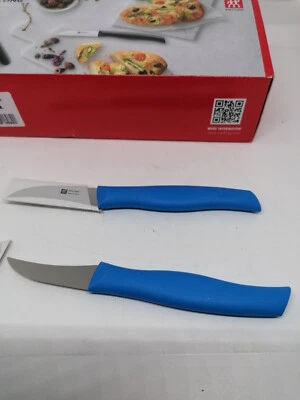 2er Set Zwilling Schälmesser Gemüsemesser TWIN Grip Küchenmesser Universalmesser - Bild 1 von 4