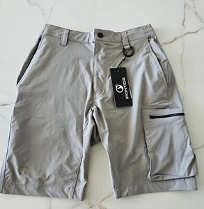 Irontide Adventure Shorts Men Sz XS Ash Grey Safety Magnetic Fidlock Pocket - Picture 1 of 15
