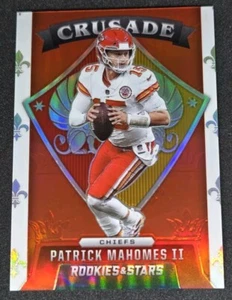 Patrick Mahomes 2021 Rookies & Stars Crusade Red #CR-1 02/99 A618 - Picture 1 of 2