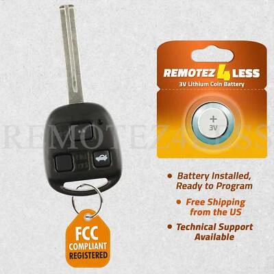 Keyless Entry Remote for 1998 1999 2000 Lexus LS400 Car Key Fob Control Foto 1 de 4