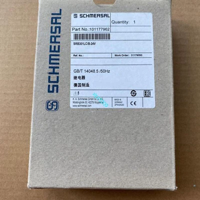 SRB301LC/B 24V NEW Schmersal Safety relay FedEx or DHL - image 1 of 4