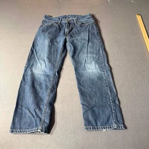 LEVI’S 505 Blue Jeans Straight Leg Rare "R" Red Tab Boys Size 9 Husky 29X25 - Picture 1 of 10