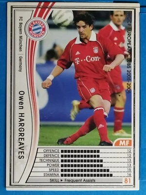 WCCF European Clubs 137/336 2005-2006 Owen Hargreaves Japan Pre-Owned - Image 1 of 2