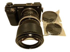Sony E-mount adapted NIKON NIKKOR 43-86 mm F/3.5 Standard Telephoto Zoom Lens. - Picture 1 of 12