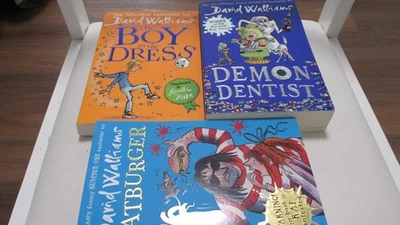 3 X David Walliams Book Bundle - Lot 3 Children’s Fiction RAT BURGER  Z - image 1 of 4