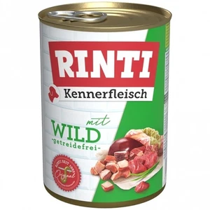 Rinti Kennerfleisch Wild 24x 400g getreidefrei,ohne Soja,Hundefutter - Bild 1 von 1