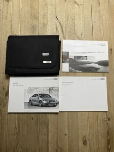 07-11 AUDI A4 OWNERS HANDBOOK MANUAL + NAVIGATION & WALLET 2011 Ref18730 - Picture 1 of 24