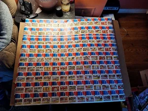 4 Rare 1983 Bubble Gum Wrappers Comics Topps Bazooka Joe Uncut Sheet 1 To 50 GC  - Bild 1 von 16