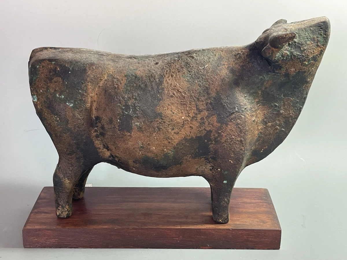 古董原始铁日本古董雕像| eBay