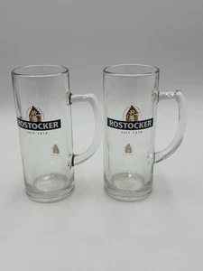 2 tazas Rastal Rostocker Hanseatic Brauerei Beer Stein 3L litros envío rápido - Imagen 1 de 5