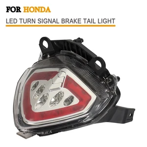 For HONDA CBR500R CB500F CB500X Integrated LED Tail Light Turn Signal Blinker - Picture 1 of 10