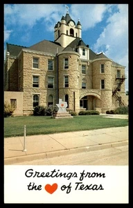 Postcard Greetings from the Heart of Texas, McCulloch County Court House - Picture 1 of 2