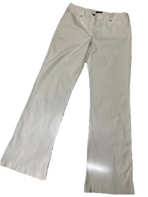 Pantalones blancos para mujer Tahari usados talla 12  Foto 1 de 4