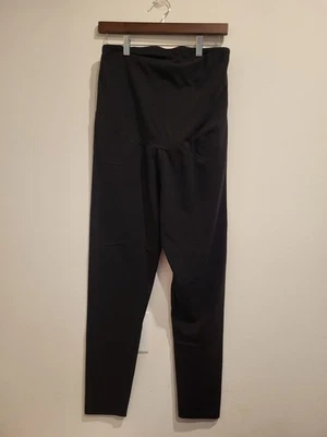 A:Glow Maternity Black Leggings Size  Full Panel Large - Image 1 of 4