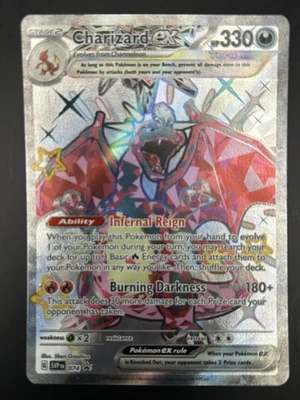 2024 Pokémon Charizard ex 074 SV: Scarlet & Violet Promo Cards Holo - Image 1 of 4