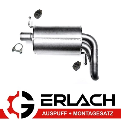 Silencieux d'échappement pour Ford Galaxy Seat Alhambra VW Sharan échappement... - Photo 1/2