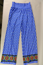 Sharagano Womens Size Medium Blue Palooza Pant