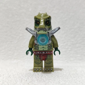 LEGO LEGENDS OF CHIMA Minifigure Crawley Flat Silver Armor From 11904 - Picture 1 of 6