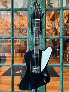 Epiphone Elektrische Solidbody Firebird Mandoline "Mandobird" selten mattschwarz - Bild 1 von 16