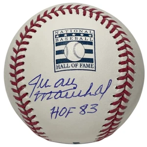 Juan Marichal Signed HOF ROMLB Baseball w/ HOF 83 Ins Beckett Witness BAS COA - Picture 1 of 2