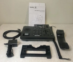 Yealink SIP-T34W WiFi IP Phone with 4 VoIP Accounts & 2.4" Color Display - Black - Picture 1 of 10