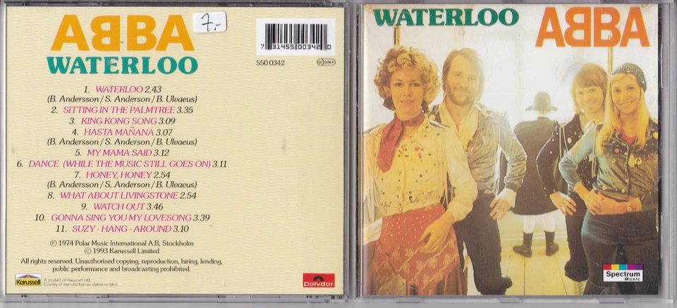 ABBA -Waterloo- CD Spectrum Music near mint - Bild 1 von 1