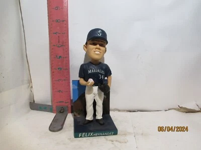 2008 FSN Seattle Mariners Felix Hernandez #34 Bobblehead- NO BOX - Image 1 of 3