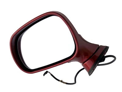 96-02 BMW Z3 - OEM Left Driver Side Electric Rear Mirror (Siena Red II 314) - Imagem 1 de 4