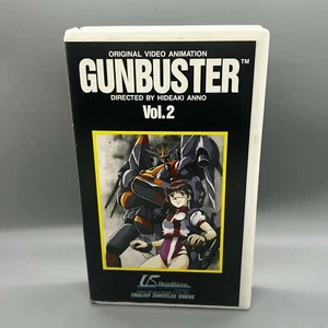 Gunbuster VHS Vol 2 Clamshell Rare 80s Anime Hideaki Anno English Subtitled OOP - Picture 1 of 7