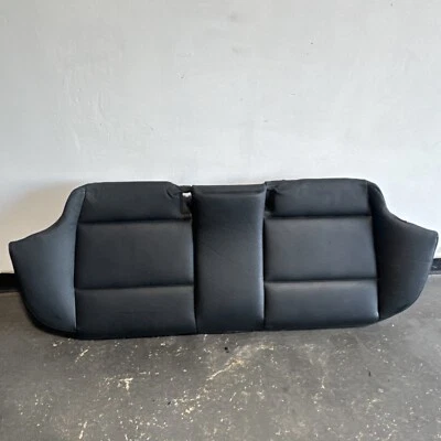 2007 2011 BMW 328i 335i  Rear Seat Bottom Cushion Leather E90 Series OEM Black Foto 1 de 4