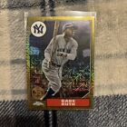 2022 Topps '87 Topps Silver Pack Chrome Babe Ruth #T87C2-42 Yankees NM