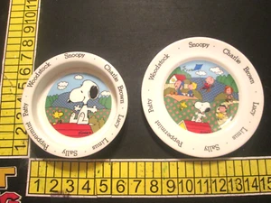 Juego de cuenco y plato infantil Peanuts de otra producción determinada - Imagen 1 de 4