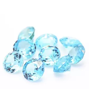 Zircon Blue . Round. if-Vvs. (Sold per Unit) .Cambodia - Picture 1 of 1