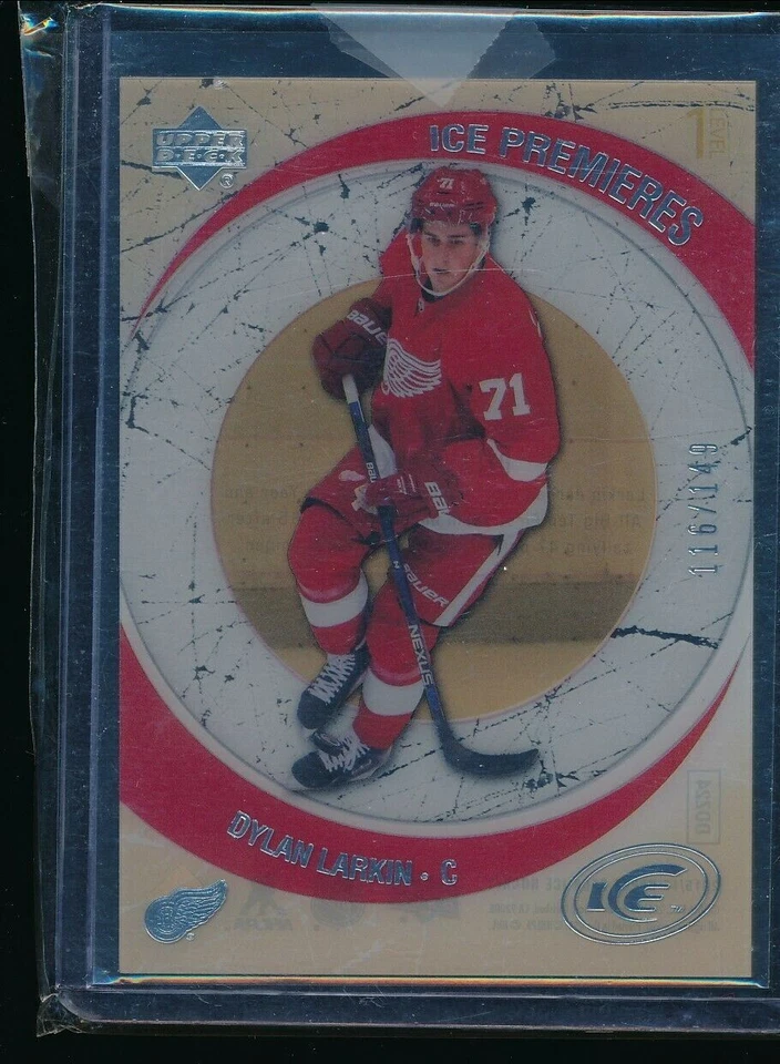 2015-16 Upper Deck Ice '05-06 Retro Ice Premieres #R26 Dylan Larkin 116/149 - Image 1 of 1