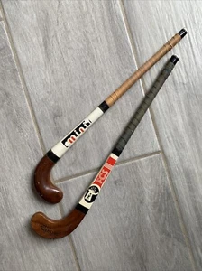 "2x palos de hockey sobre césped vintage IX Juegos Asiáticos: FCS Nueva Delhi 1982 - 15"" - g6" - Imagen 1 de 10