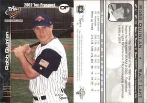 Robb Quinlan 2002 MultiAd Pacific Coast League Top Prospects #30 RC FREE SHIP - Picture 1 of 1