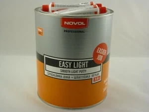 NOVOL Masilla Profesional Fácil Ligera Arena Relleno Cuerpo Fino Acabado Coche 3.5L - Imagen 1 de 4